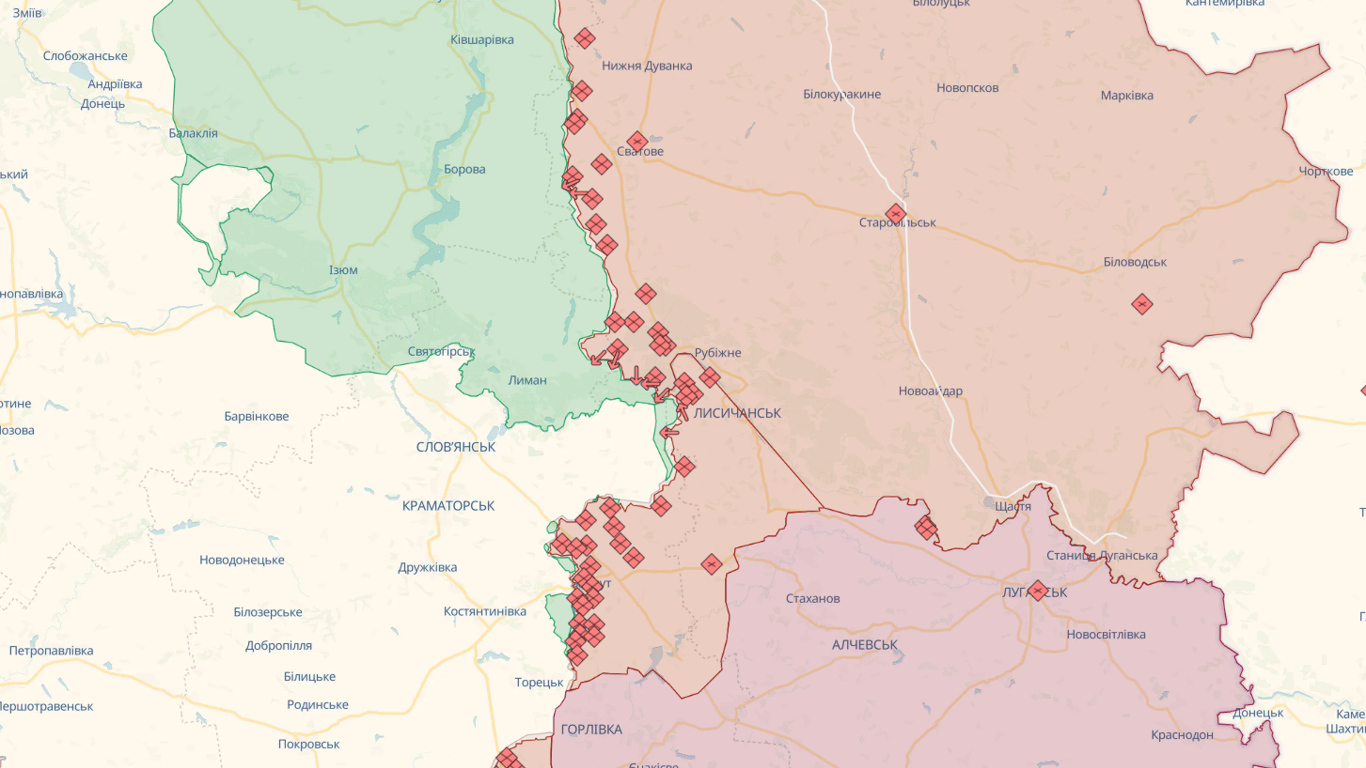 Карта бойових дій в Україні онлайн сьогодні, 14.09.2023: DeepState, Liveuamap, ISW