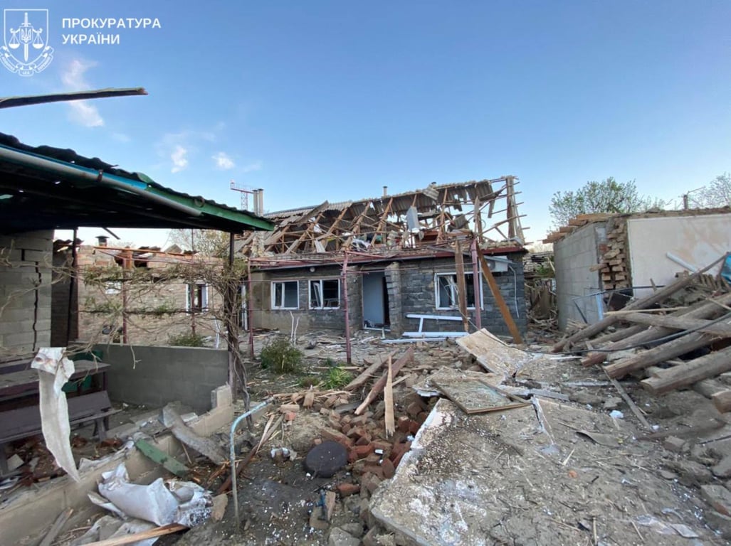 Зруйнований будинок на Одещині