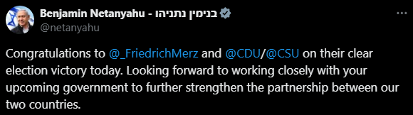 Політики відреагували на перемогу Мерца та успіх ультраправих - фото 1