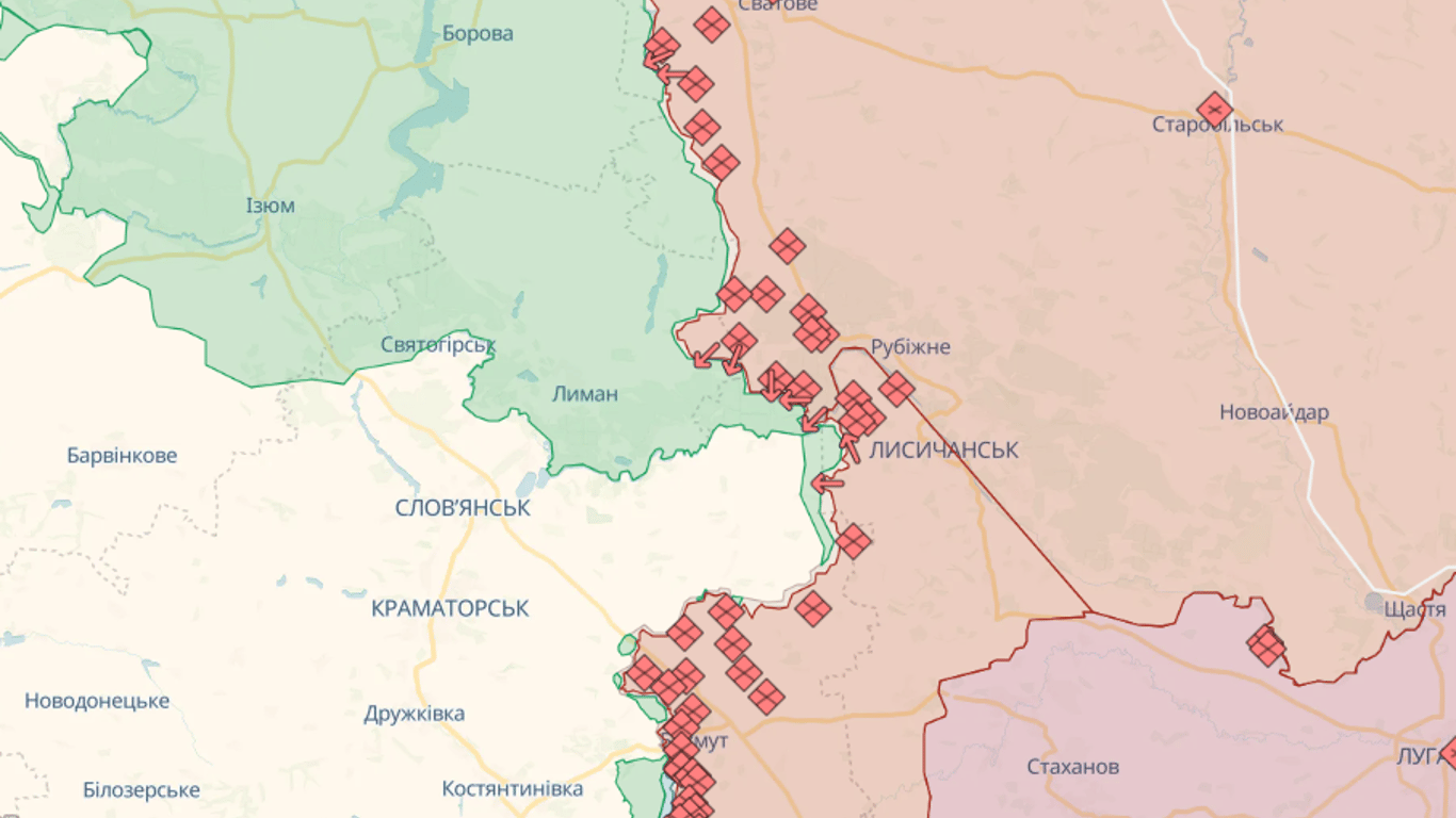 Карта бойових дій в Україні онлайн сьогодні, 04.10.2023: DeepState, Liveuamap, ISW