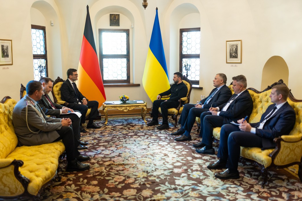 Зеленський зустрівся з послом Німеччини