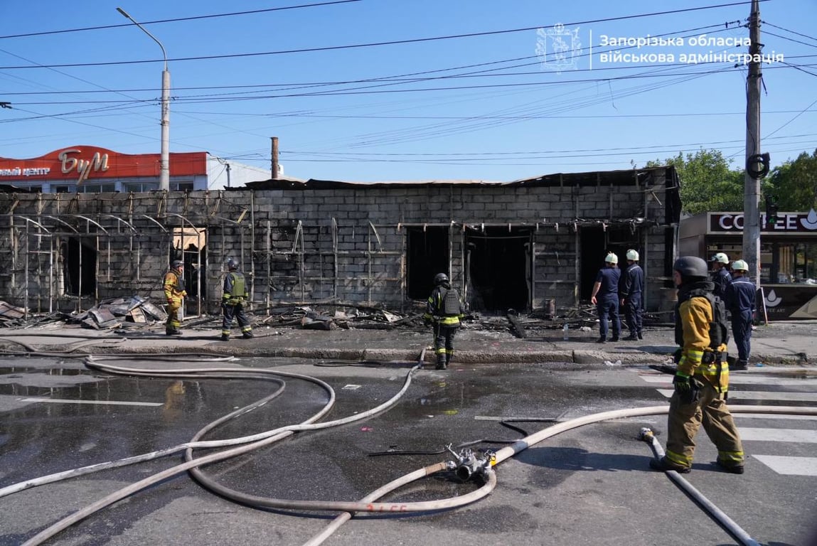 Обстріл Запоріжжя 18 серпня