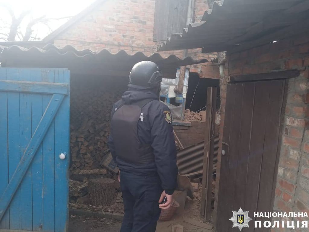 Наслідки обстрілу Вовчанська 25 березня