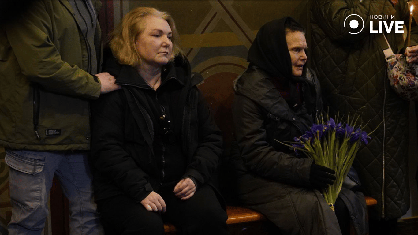 Прощання з Василем Ратушним, який загинув на фронті