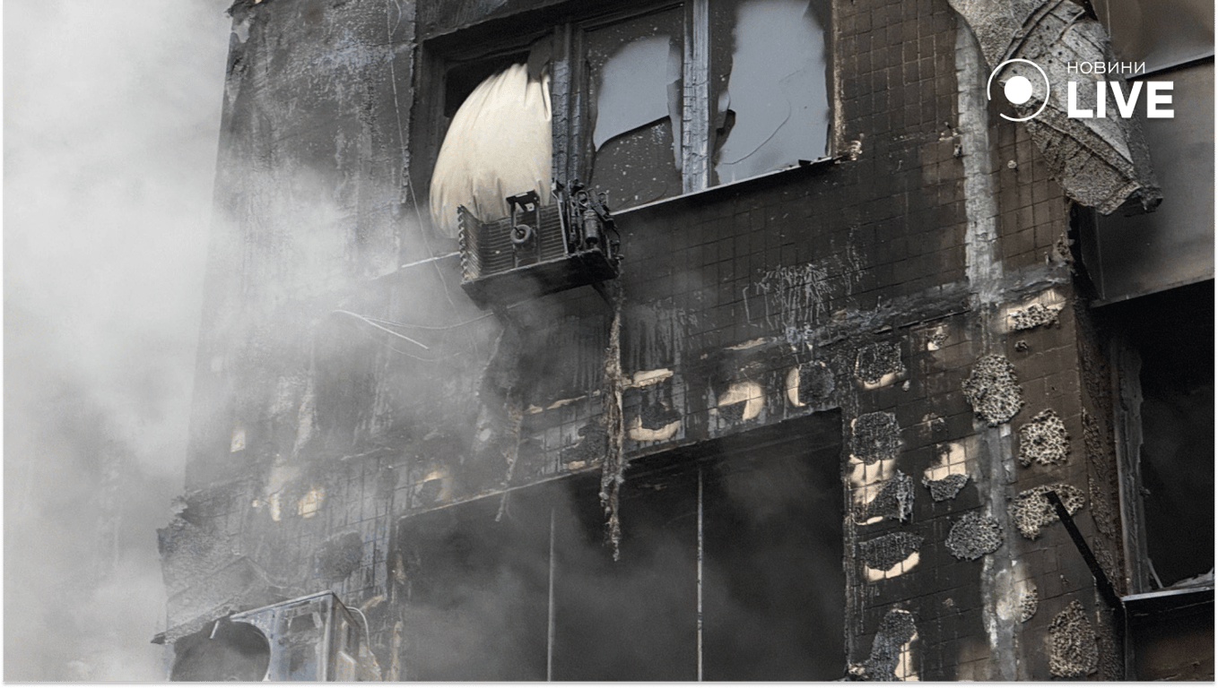 В Одесі дрон влучив у будинок