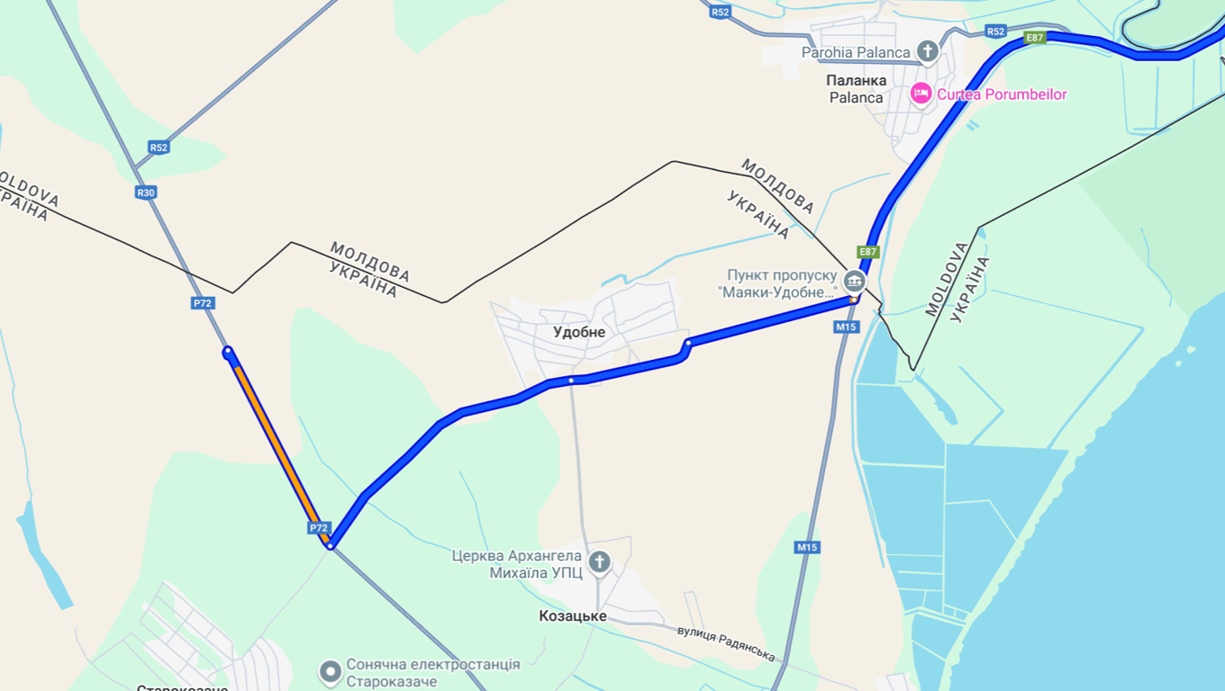Затори на трасі Одеса-Рені — на кордоні з Молдовою довгі черги - фото 2