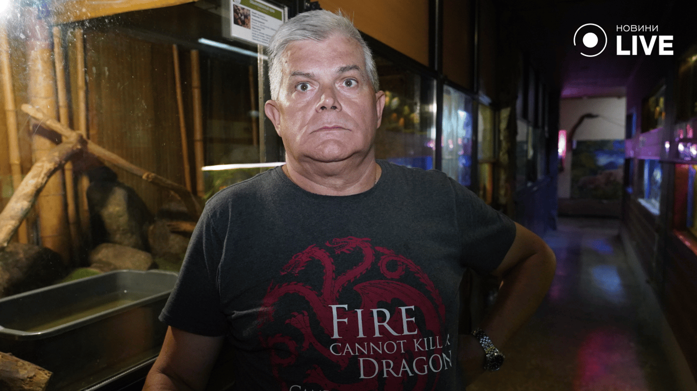 Директор одесского зоопарка Игорь Биляков. Фото: Новини.LIVE