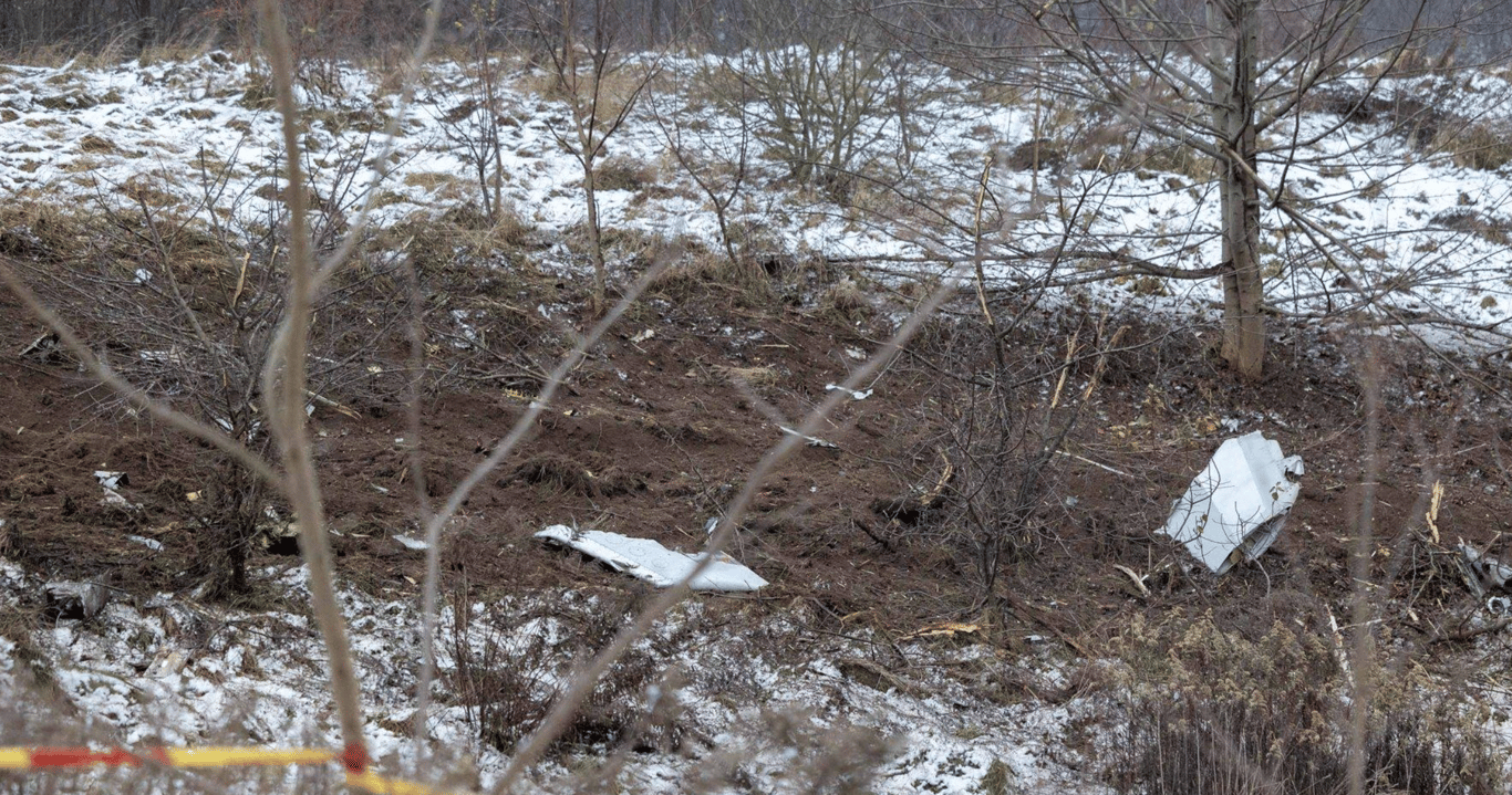 Літак впав у Вільнюсі 25 листопада