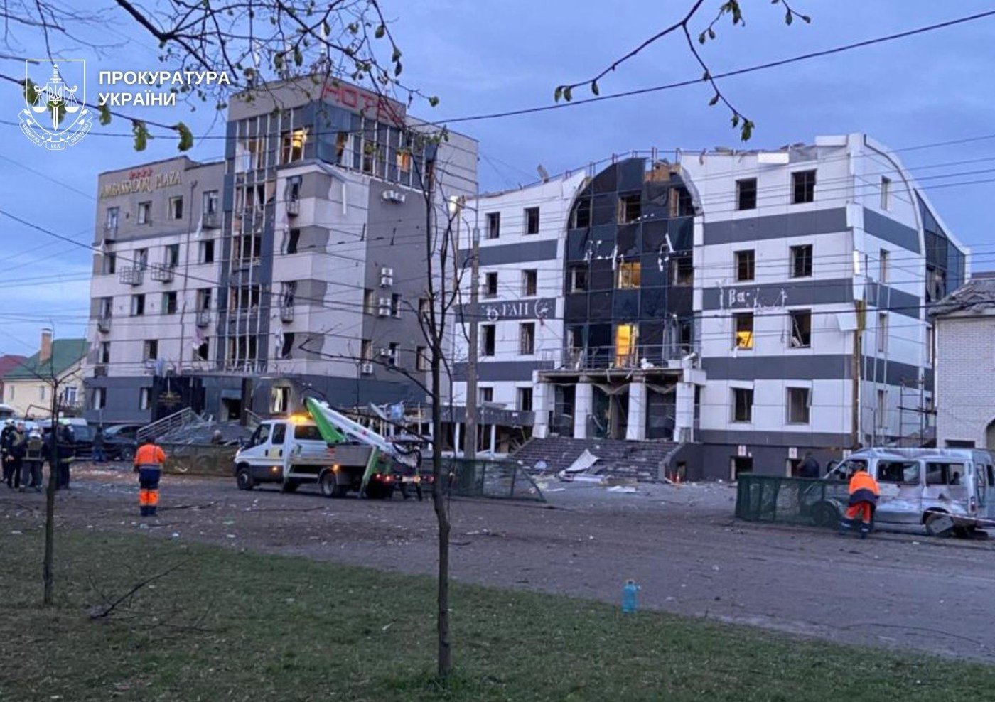 Удар РФ по Києву 16 квітня