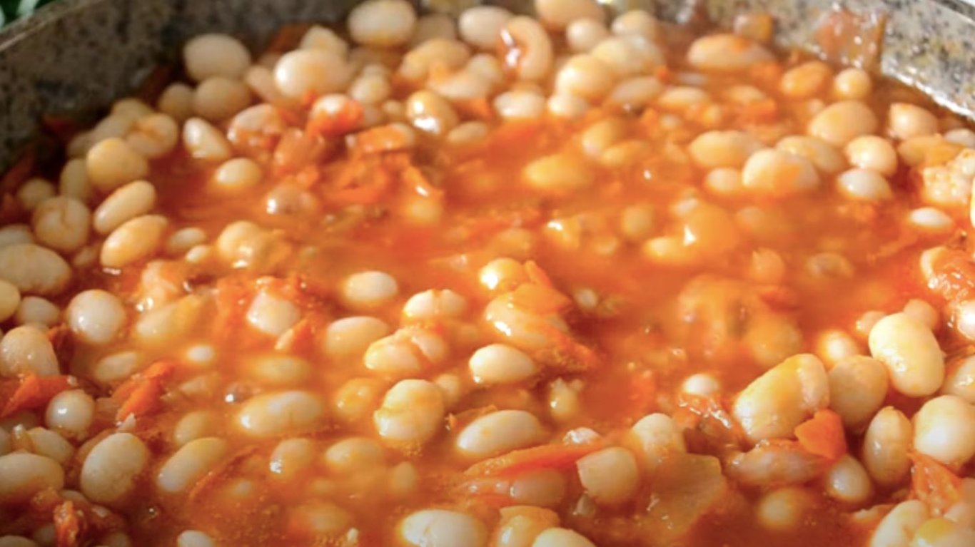 як приготувати пісну квасолю