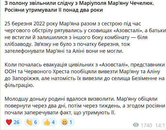 Марьяна Чечелюк