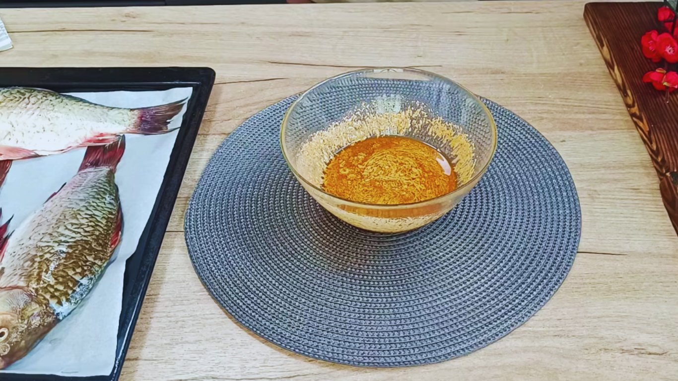 рецепт запечених карасів