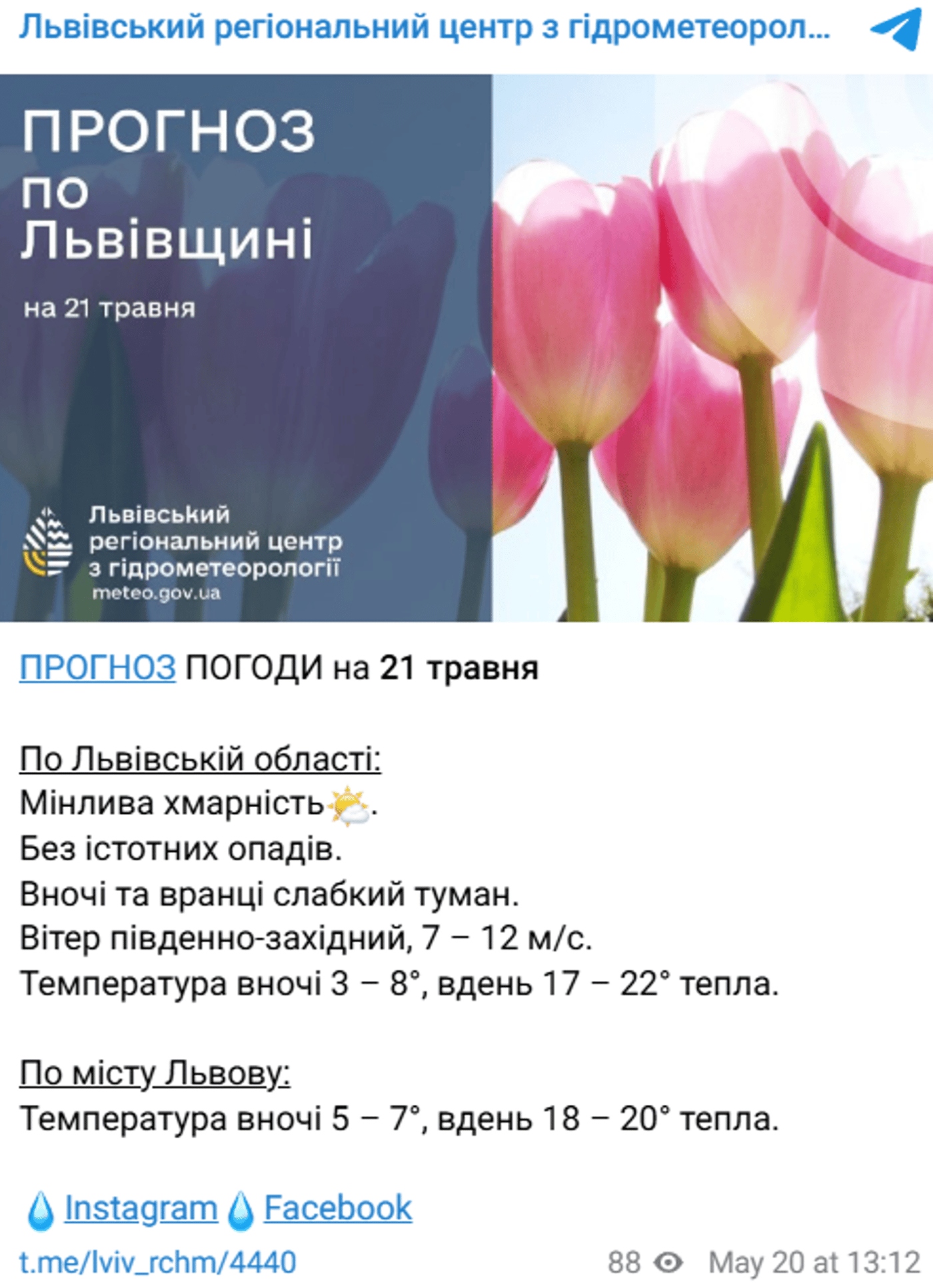 Погода у Львові