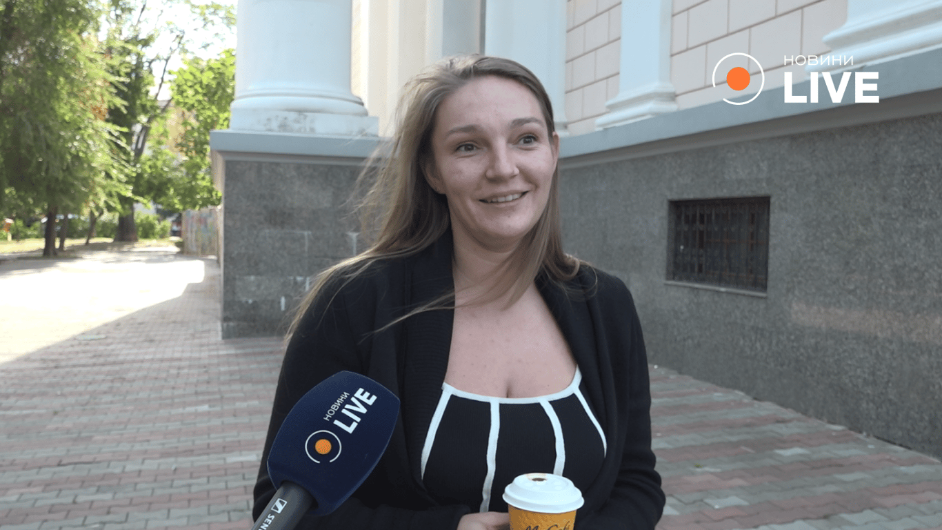 Аліна про свою країну. Фото: Новини.LIVE