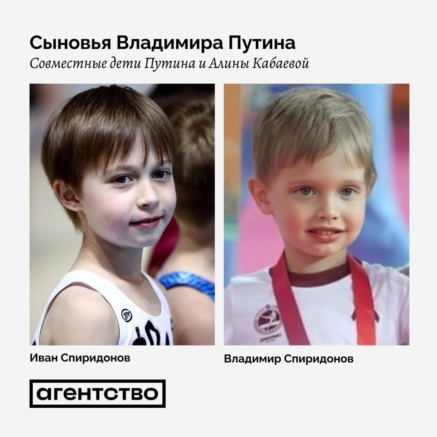 Фото дітей Путіна