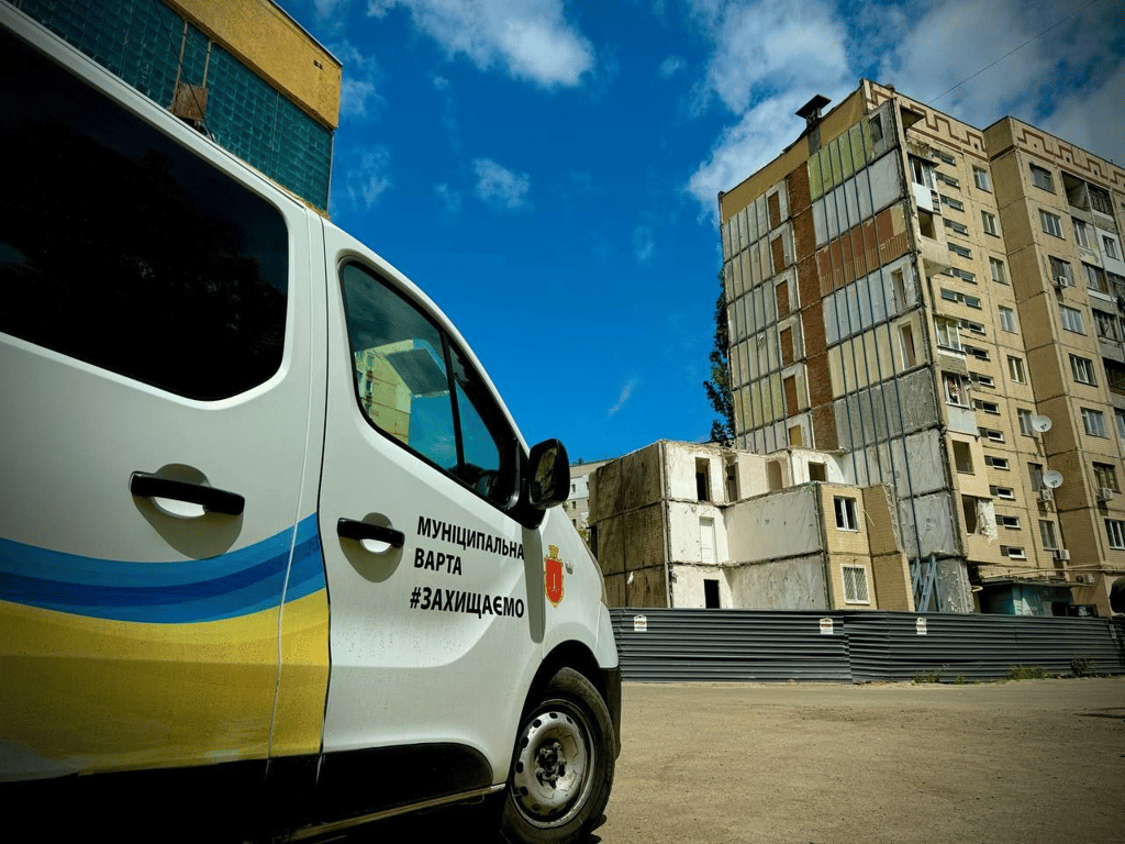 Пост муніципальної варти в Одесі