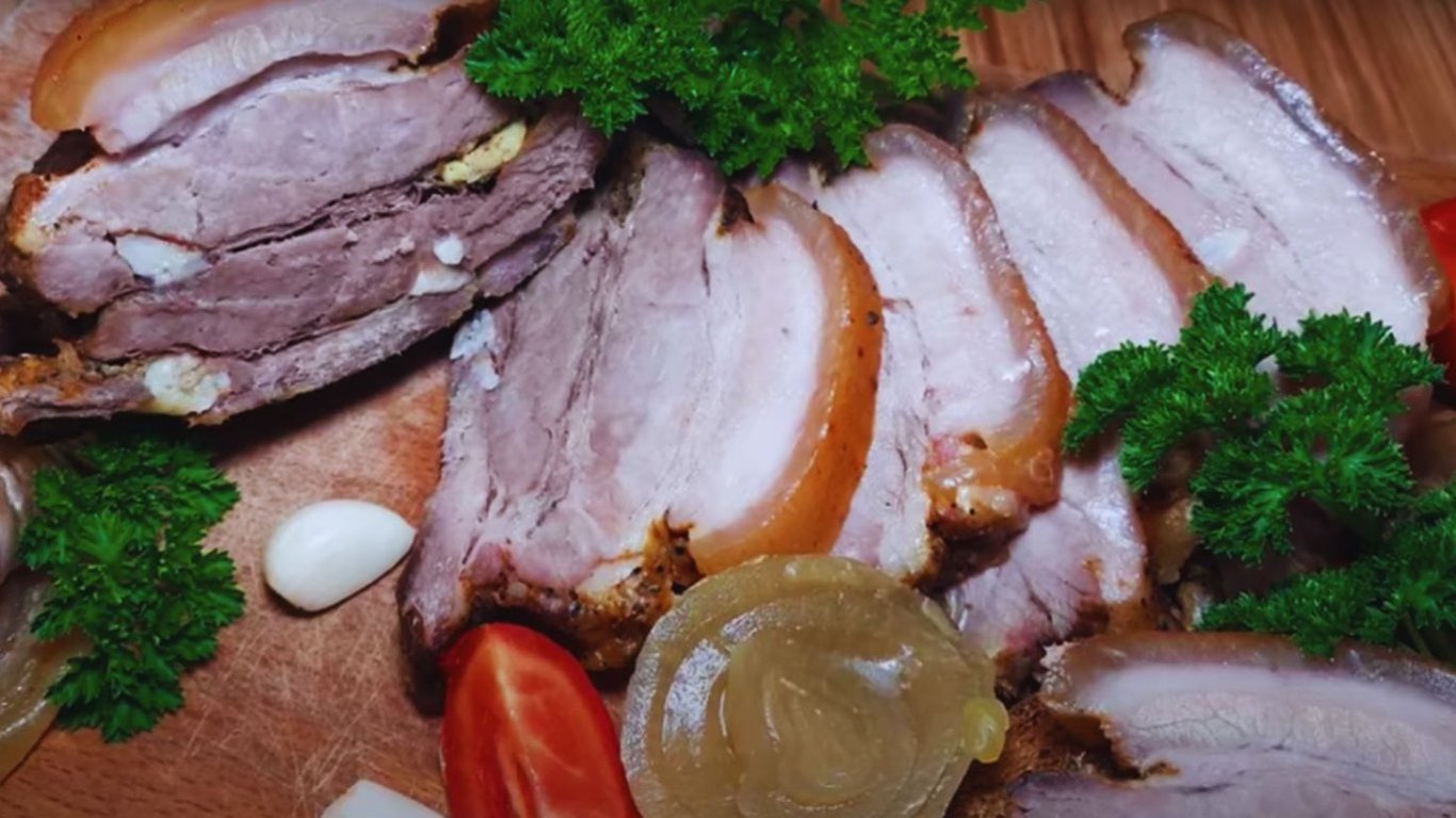 Ідеальна закуска зі свинини — видео рецепт
