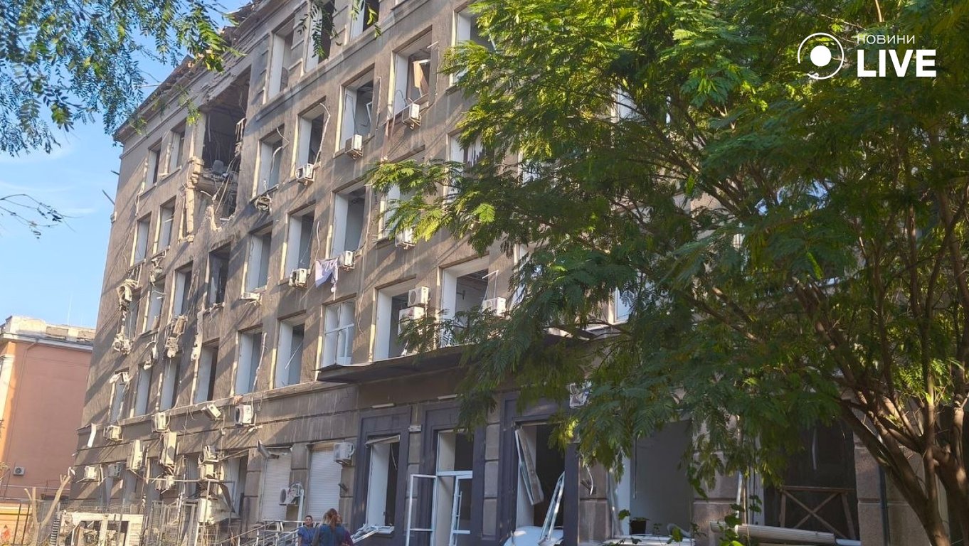 Росія вдарила по Одесі в ніч на 2 вересня
