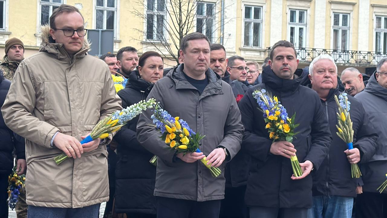 У Львові вшанували пам'ять В'ячеслава Чорновола 