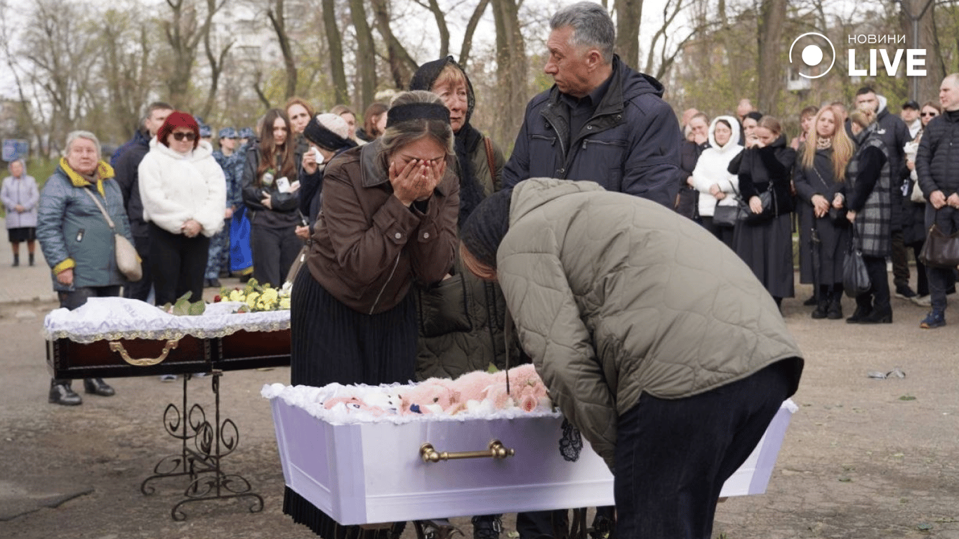В Одесі попрощалися із загиблими від атаки 6 квітня