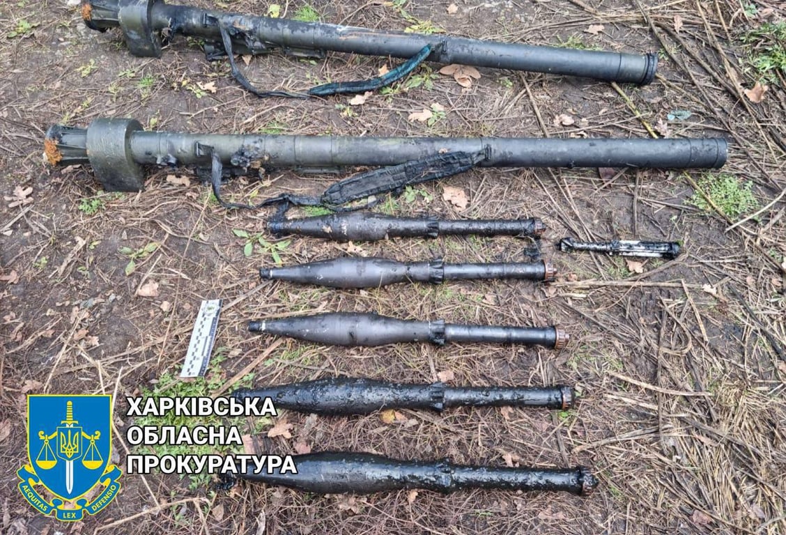 Арсенал зброї та гранат, захований підозрюваним на території будинку