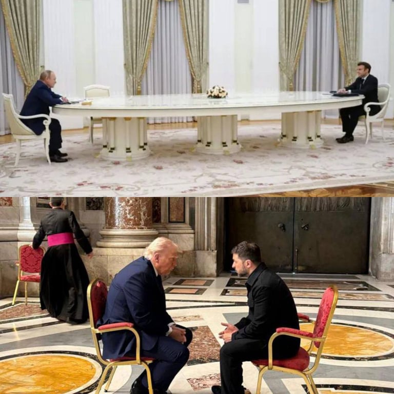 Мем про Зеленського та Трампа