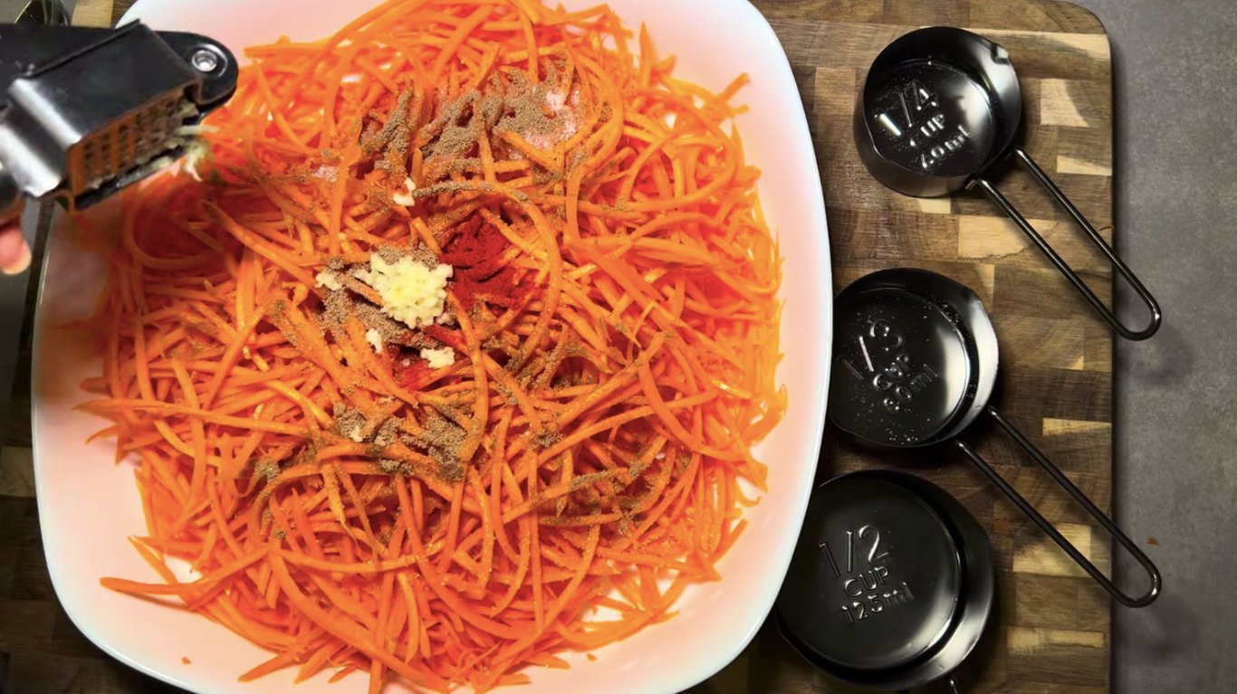 рецепт салату з моркви