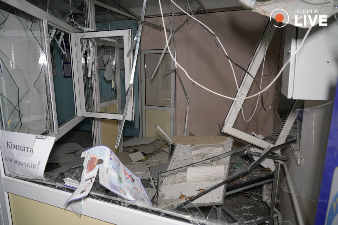 Падіння уламків безпілотника Київ