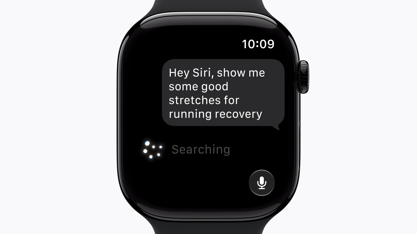 Обновленный ассистент Siri в Apple Watch