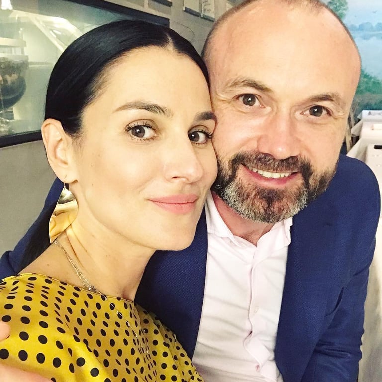 Маша Ефросинина со своим мужем Тимуром