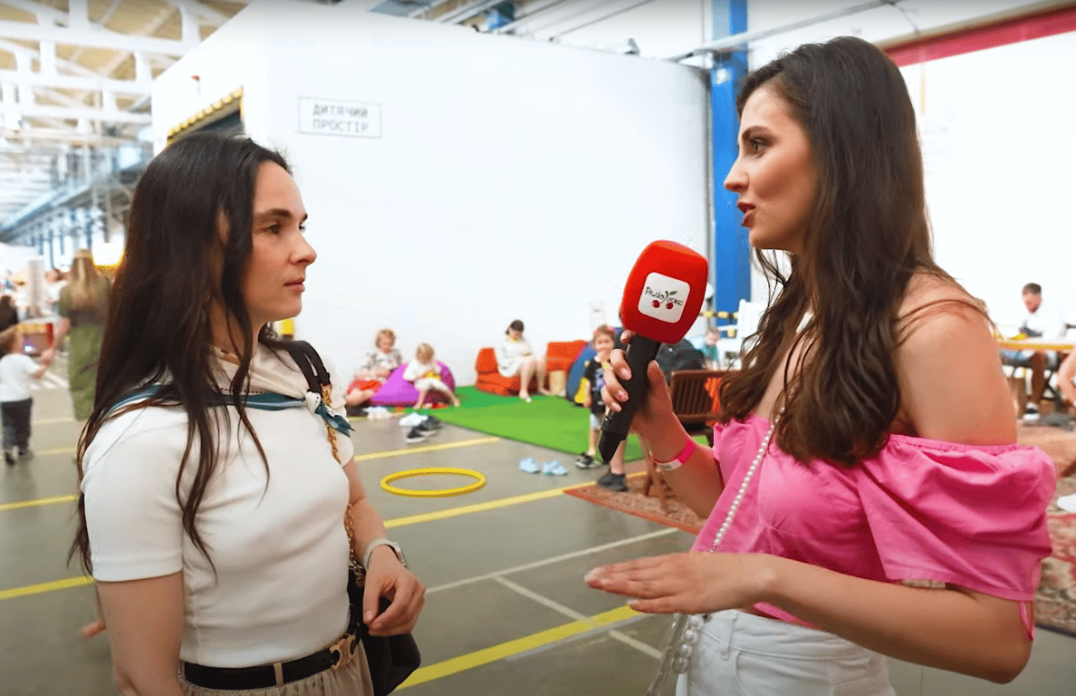 Жена Тимура Мирошниченко на интервью