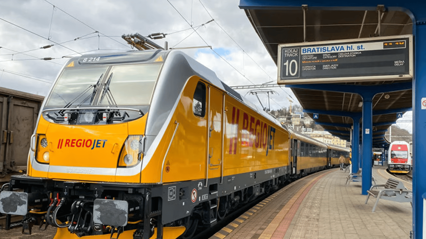 RegioJet планує розширити сполучення з Україною