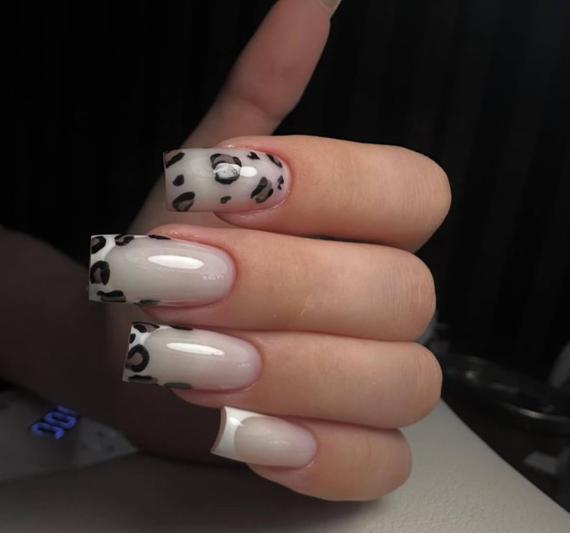 Леопардовий принт буде мати розкішний вигляд на нігтях