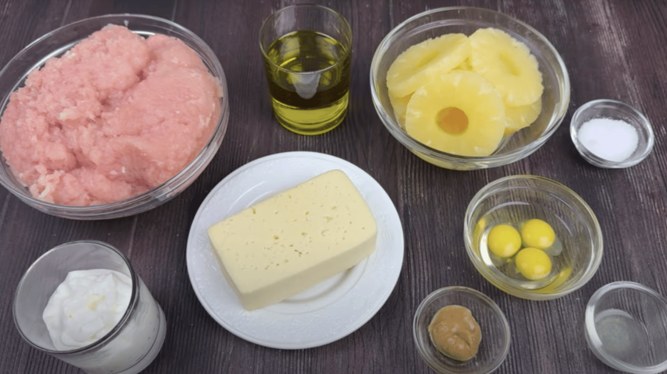 курячі котлети з ананасом від переможниці МастерШеф