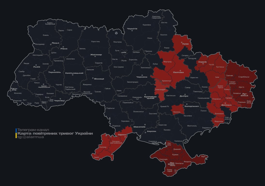 Одеса під ударом дронів 21 лютого