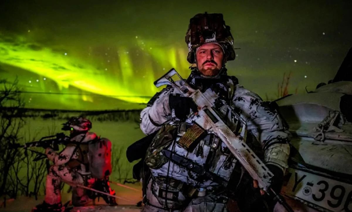 Німці на навчаннях. Фото: BILD