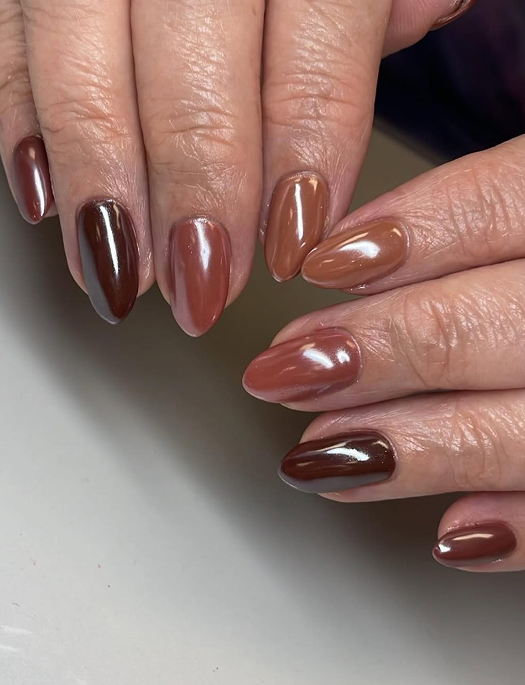10 cozy brown manicure ideas perfect for fall