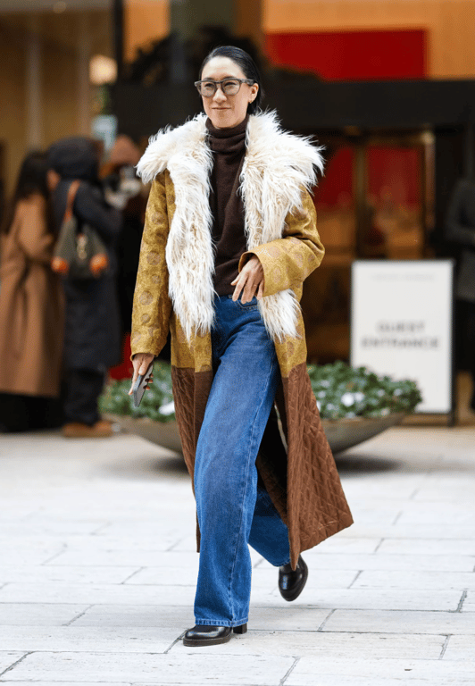 Джинси кльош вдалий тандем з підборами