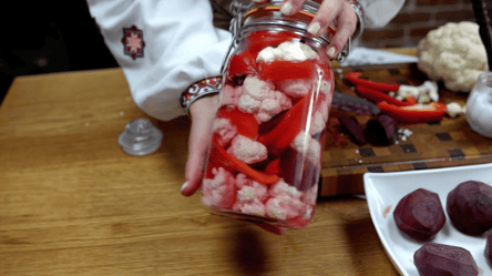 Маринованная цветная капуста "Розовая": новинка зимних заготовок - 285x160