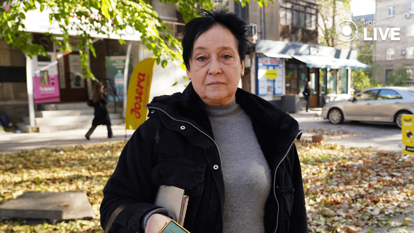 Одесситка Лариса. Фото: Новости.LIVE/ Юлия Браславская