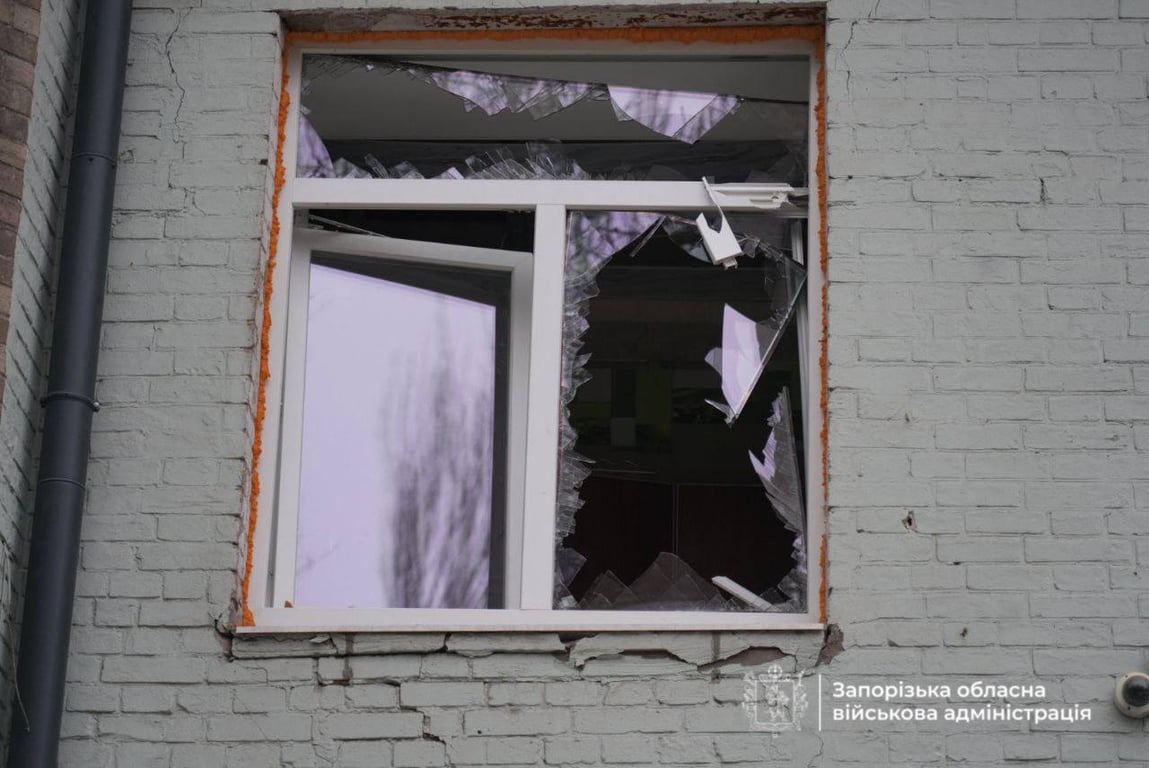 Наслідки російського удару по Запоріжжю 9 грудня