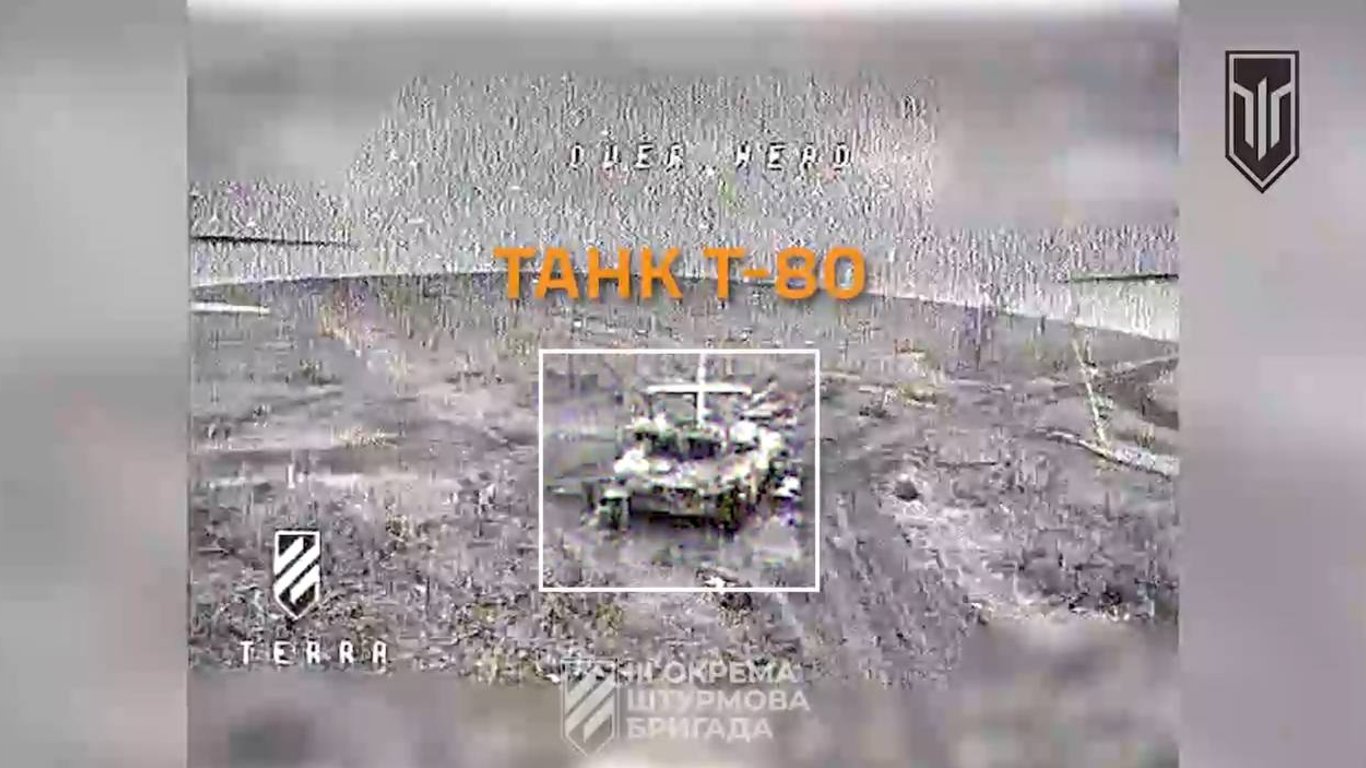 Третя штурмова показала, як знищили ворожий танк під Авдіївкою