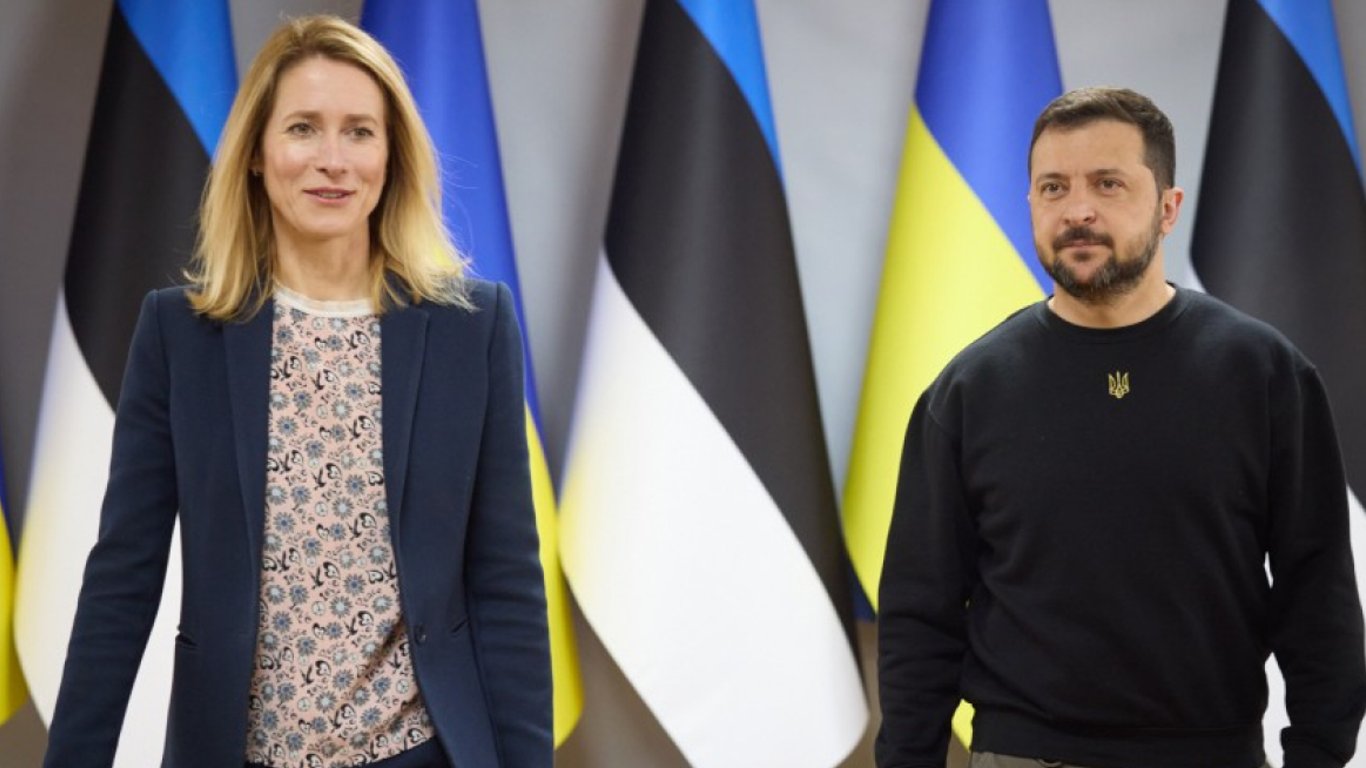 В Украину прибыла премьер Эстонии Кая Каллас