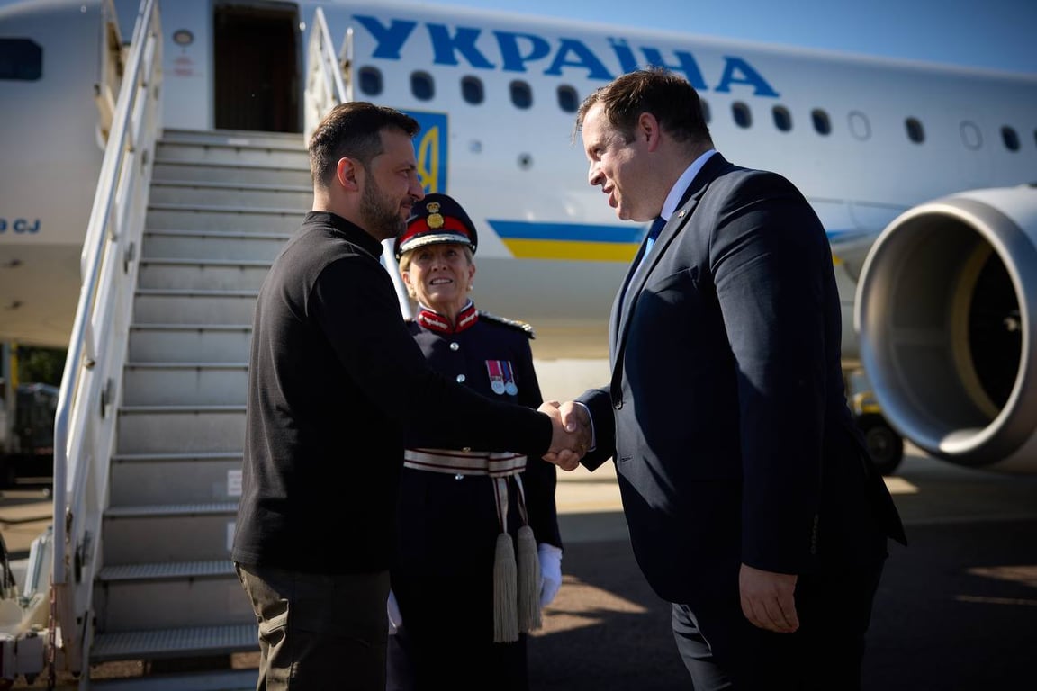 Зеленський у Британії