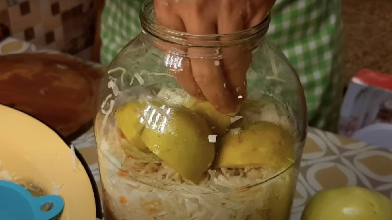квашена капуста у банках рецепт