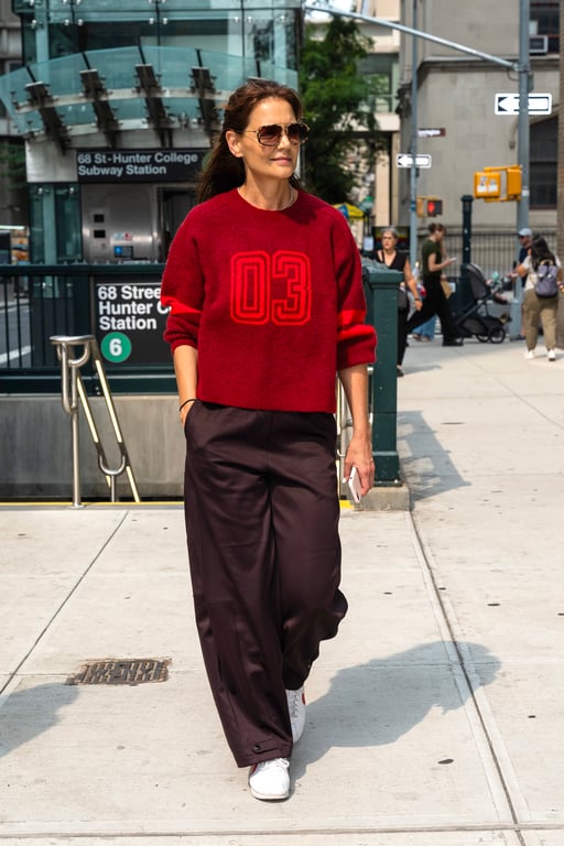 Katie Holmes brought 70s sneakers back into fashion