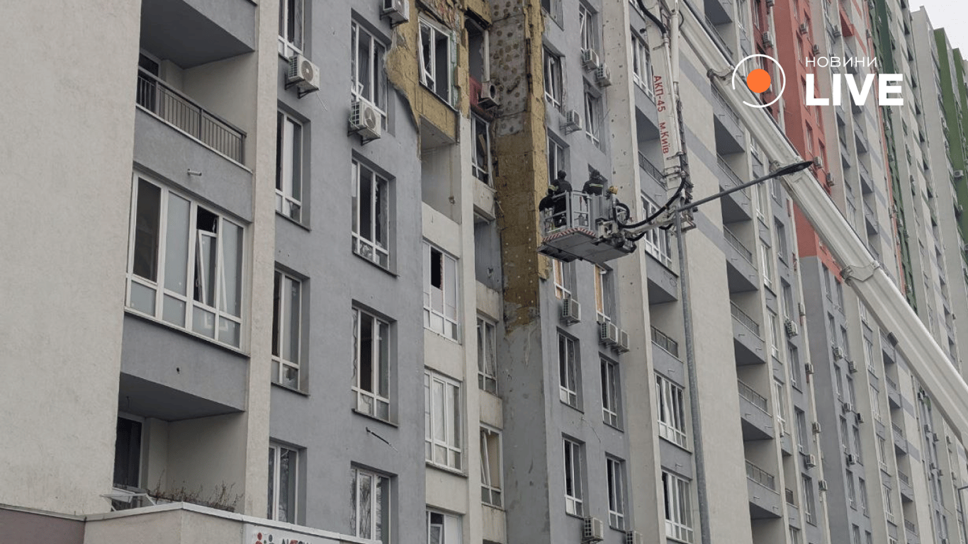 Удар Росії по Києву 27 грудня