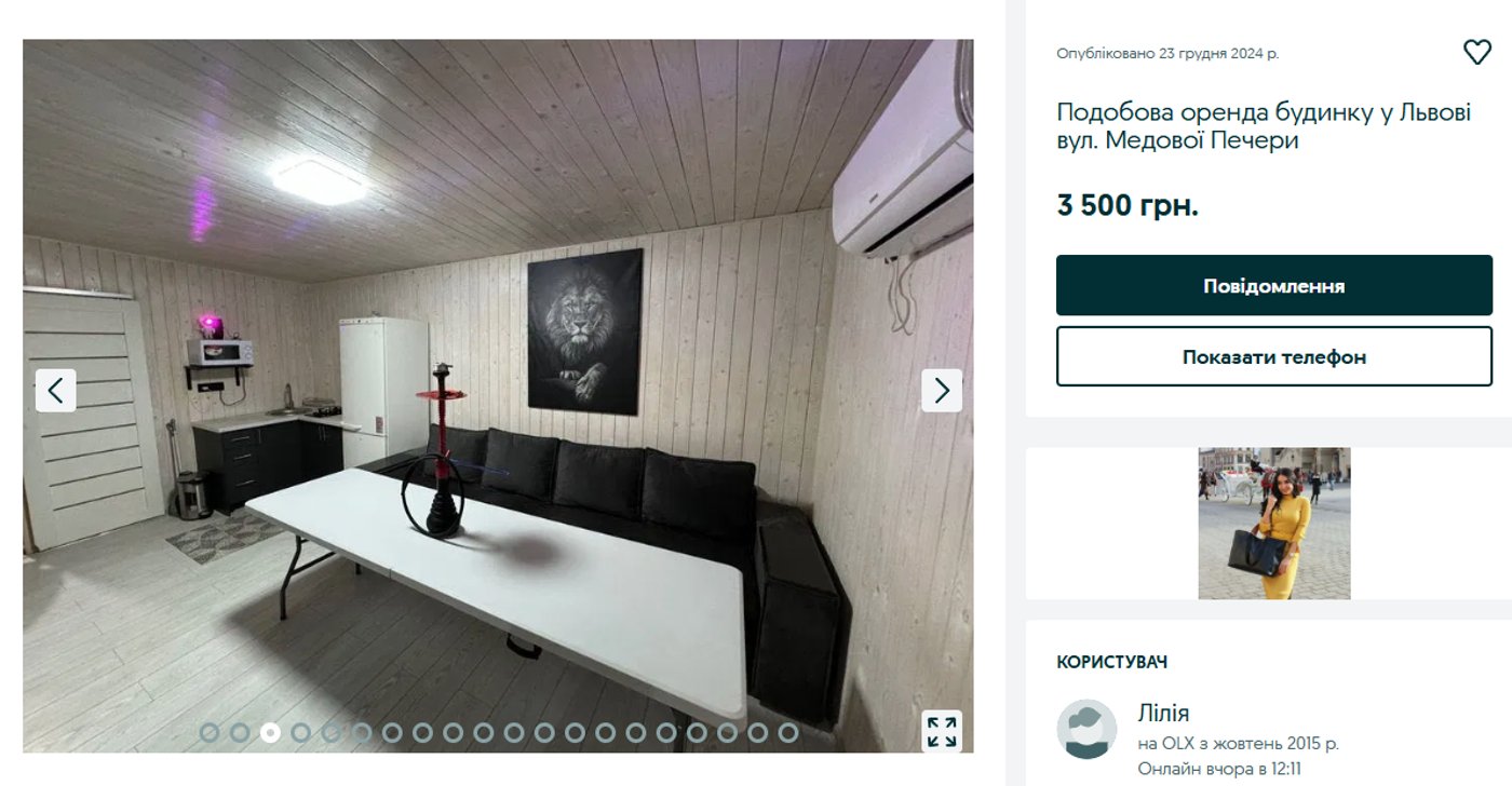 Аренда дома во Львове на Новый год