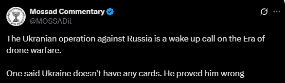 Ошибались, что у Зеленского нет карт — Моссад об ударах СБУ - фото 2