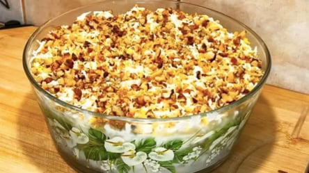 Праздничный салат "Мадонна" — рецепт, который стоит сохранить - 285x160